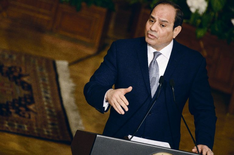 Egiptuse president Abdel Fattah  al-Sisi.