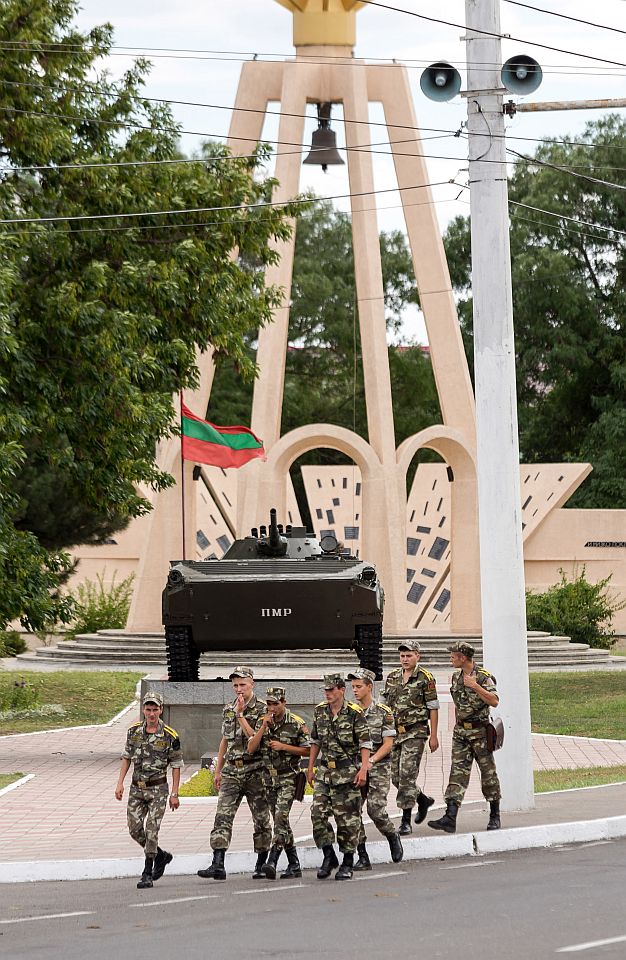 Sõdurid Transnistrias.