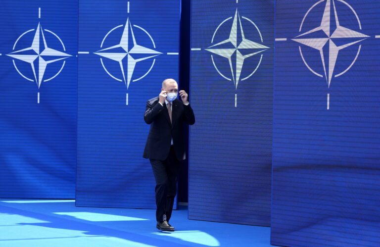 Türgi president Recep Tayyip Erdoğan tänavu juunis NATO tippkohtumisel Brüsselis.