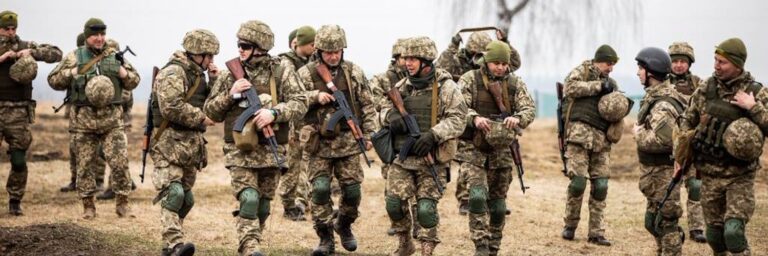 Ukraina territoriaalkaitsejõudude võitlejad. Foto: ukrmilitary/Twitter