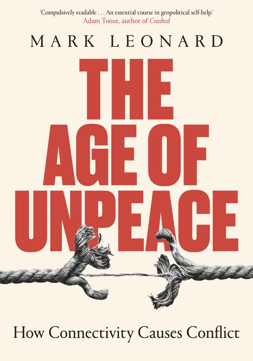 Mark Leonard. The Age of Unpeace. Bantam Press, 2021, 240 lk („Ebarahu aeg“, tlk Kalev Lattik, Varrak, 2022) 